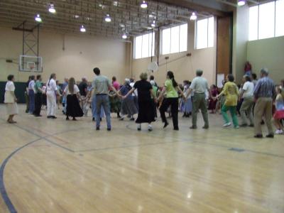 Folk dancing at NEFFA festival 2007