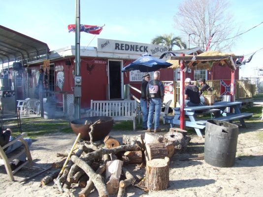 Outside the Redneck Yacht Club, Yulee.